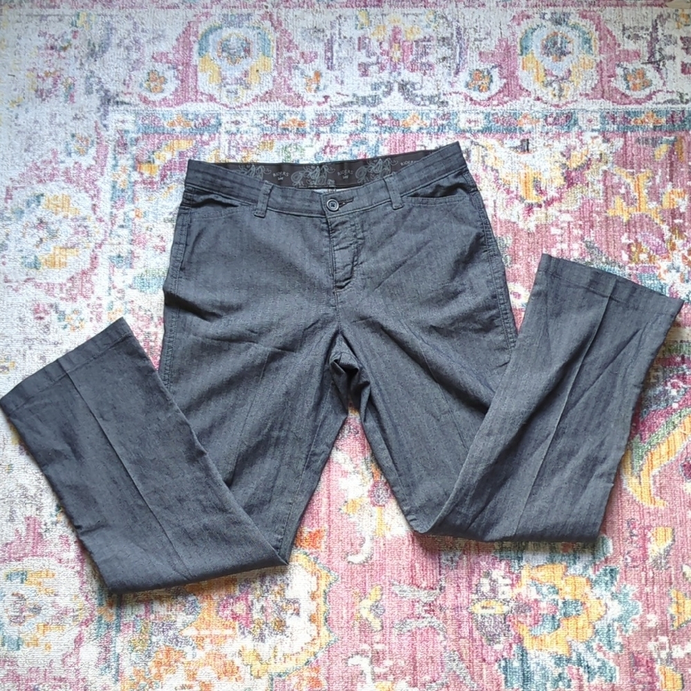 Lee Riders Men's Gray Dress Pants - Straight Fit, Size 36x29
